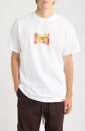 Carhartt Work in Progress Road Side Snack Organic Cotton Graphic T-Shirt in White at Nordstrom, Size Xx-Large