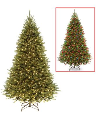 National Tree Company 7.5 Kingswood Fir Medium Hinged Tree with 500 Dual Color(R) LED Lights + PowerConnect(TM) System- 9 Funct