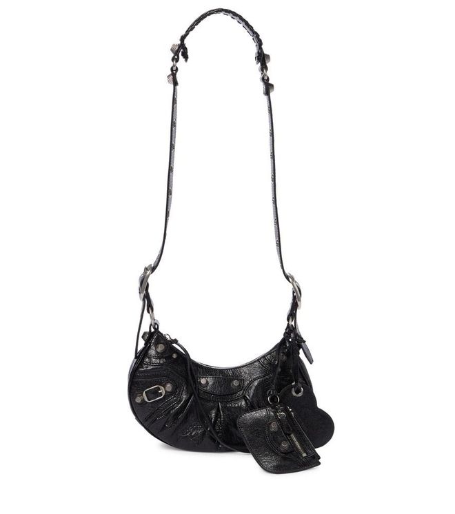 Le Cagole XS leather shoulder bag