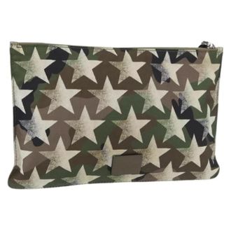 Valentino Pre-owned Clutches, female, Green, Size: ONE SIZE Pre-owned Vintage Clutch