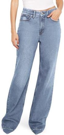 Good American Good 90s Straight Leg Jeans in Indigo599 at Nordstrom Rack, Size 12
