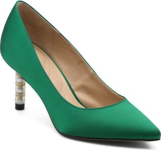 Charles by Charles David Sienna Pointed Toe Pump in Emerald at Nordstrom, Size 8.5