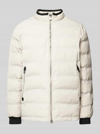 BALR. Regular Fit Steppjacke mit Stehkragen Modell Q-Series in Hellgrau, Größe L