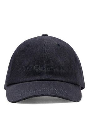 Mango Classic Club Baseball Cap in Dark Blue at Nordstrom Rack