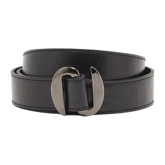 Orciani Accessoires, Dames, Zwart, 90 CM, Leer, Belt D10334Got