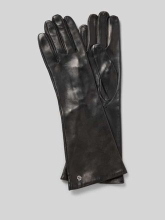 Roeckl Handschuhe aus echtem Leder Modell VENEDIG in Black, Gr&ouml;&szlig;e 7