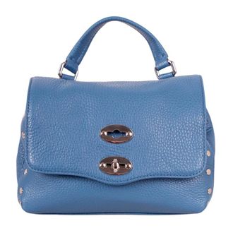 Zanellato Handbags, female, Blue, Size: ONE SIZE Postina Daily Baby Handbag