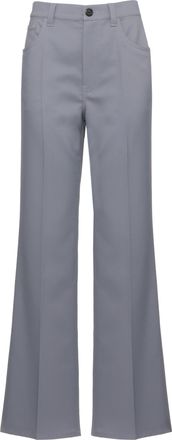 Marni Grey Five-Pocket Formal Pants