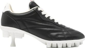 Miharayasuhiro Quilted Kitten-heel Sneakers