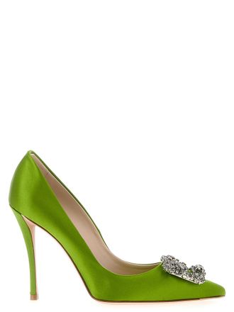 Roger Vivier Womens Flower Strass Pumps
