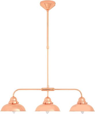 Premier Housewares Jasper 3 Pendant Copper Finish Light