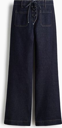H&M Flared High Jeans - Blue