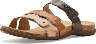 Taos Footwear Scribble Womens Sandals Brown : 10 M, Leather