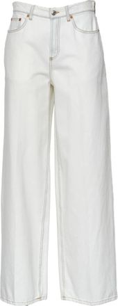 Department Five Wide Jeans - Dames - Loose Fit Jeans - Wit - W28 - Denim - Jeans