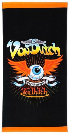 Von Dutch Iconic Y2K 100% Cotton 30x60 Beach Towel | Vision Board in Crossroads at Nordstrom