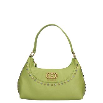 La Carrie Frivolous Medium Leren Tas - Dames - Schoudertassen - Groen - ONE Size - Leer - Tassen