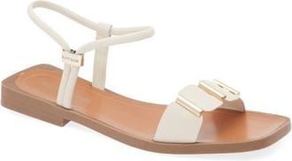 Bottero Botfisher Ankle Strap Sandal in Off White at Nordstrom, Size 11
