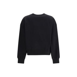 Gucci Womens Black Cotton Sweatshirt Clothing
