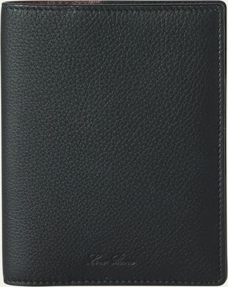 Loro Piana Mens Leather Passport Cover