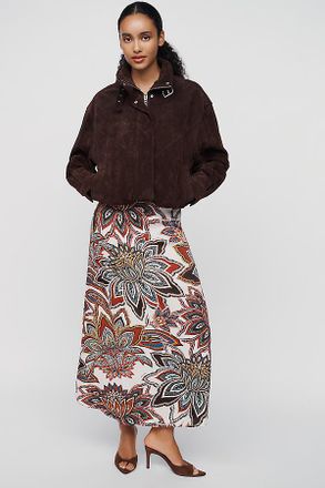 Farm Rio Tapestry Floral Maxi Skirt