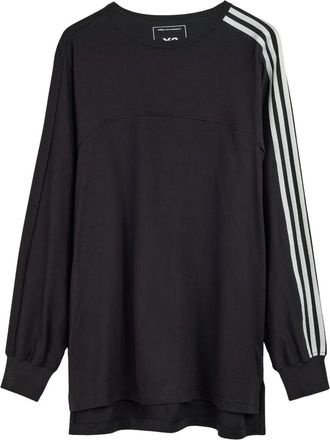 adidas Y-3 3-Stripes Long-sleeve T-Shirt Black JN4987