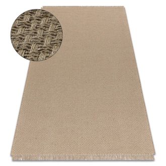 RugsX RugsX Jute Rug in Beige | Size: 200 cm x 290 cm