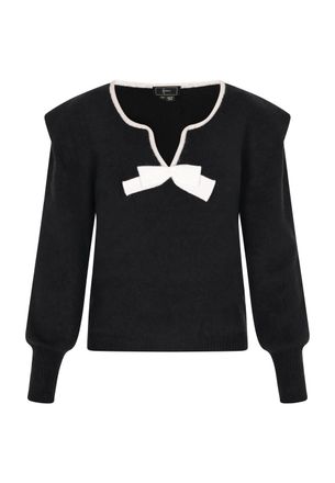 Faina Jumper Dames zwart wit