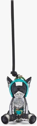 MCM Aren Space Bulldog Charm In Visetos