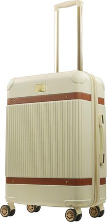 Tommy Bahama 26.6 Hardside spinner with stripes in Cream at Nordstrom