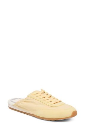 Dolce Vita Daris Sneaker in Light Yellow Nylon at Nordstrom, Size 8.5
