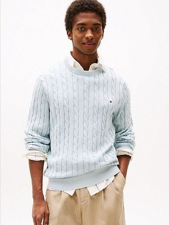 Tommy Hilfiger Cable Knit Washed Jumper