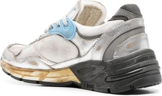 Golden Goose Low-Top Sneaker - baskets a lacets avec patch etoile 4 - Gr. 36 (EU) - in Grau - f&uuml;r Damen
