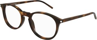 Saint Laurent Glasses, unisex, Brown, Size: 50 MM SL 106 Optical Frame