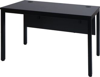 Hhg Escritorio Hhg-172, Mesa De Oficina Mesa De Ordenador 120x60cm, Negro
