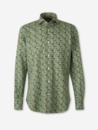 Vincenzo Di Ruggiero Napoli Floral Shirt