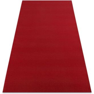 RugsX Rugsx - Carpet anti-slip rumba 1974 single colour gum claret, red red 200x600 cm