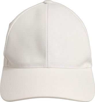 Dolce & Gabbana HAT10044 Cotton Baseball Cap - White