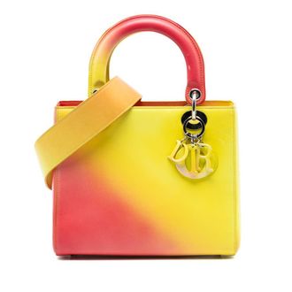 Dior Pre-owned Dior Medium Ombre Calfskin Lady Dior Ladies X66TRVL4DT8QEEUA