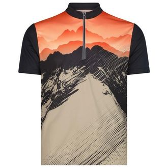 F.lli Campagnolo T-Shirt Freebike with Backpocket Velotrikot f&uuml;r Herren | beige