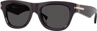 Burberry Dark Grey Square Mens Sunglasses BE4438U 326587 53