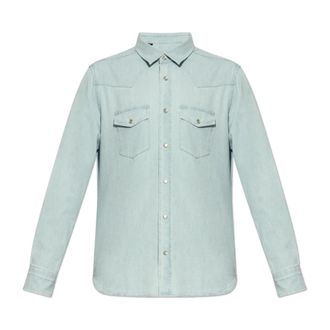 Tom Ford Hombre, Camisas, Azul, Talla: L