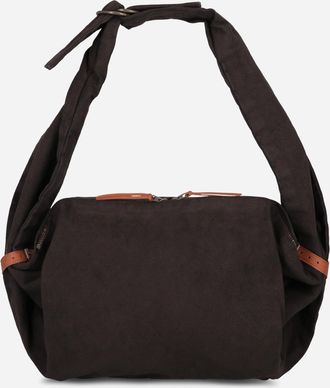KAPITAL No. 6 Canvas Snufkin Bag Black