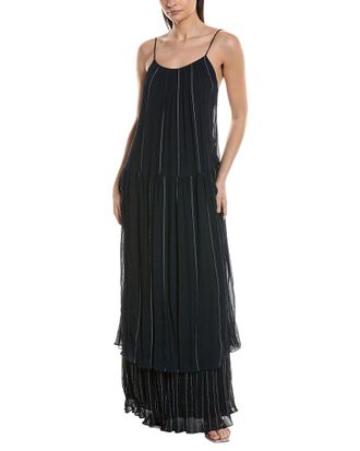 HUGO BOSS Davala Silk-Blend Dress