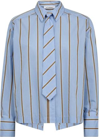 Co'Couture Dames, Blouses & Shirts, Blauw, Maat: XS