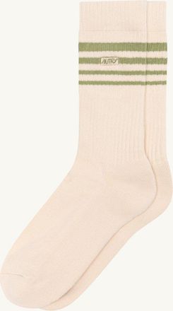 Autry JACQUARD STRIPED SOCKS WITH LOGO UNISEX