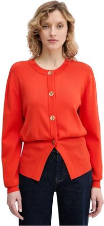 Karl Lagerfeld Daily Cardigan - Dames - Vesten - Oranje - XS - Truien & Vesten
