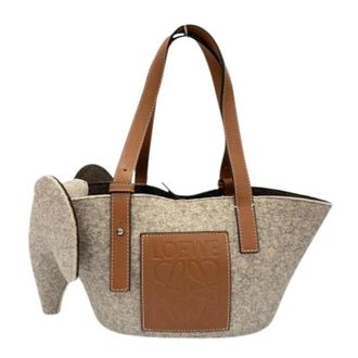 Loewe Pre-owned Tote Bags, female, Brown, Size: ONE SIZE Pre-owned Basket Handbag