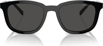 Prada Sunglasses Pra21 S 16 K08 Z Black/Dark Gray Unisex
