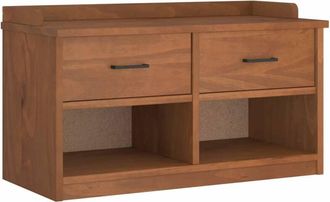 vidaXL Hallway Bench sandnes 87x40x50 cm Solid Wood Pine Vidaxl