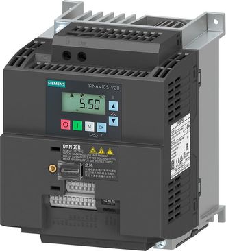SIEMENS Convertidor De Frecuencia Siemens Sinamics V20 2,2 Kw 1ac 200-240v